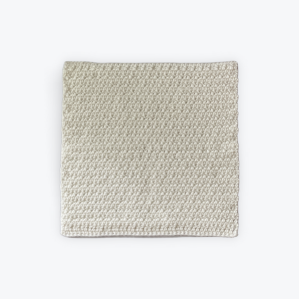 White Facial Washcloth