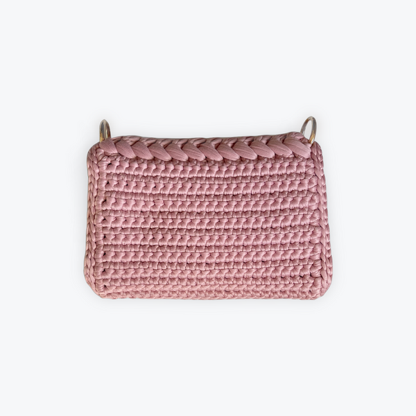 Blush Pink With Gold Purse