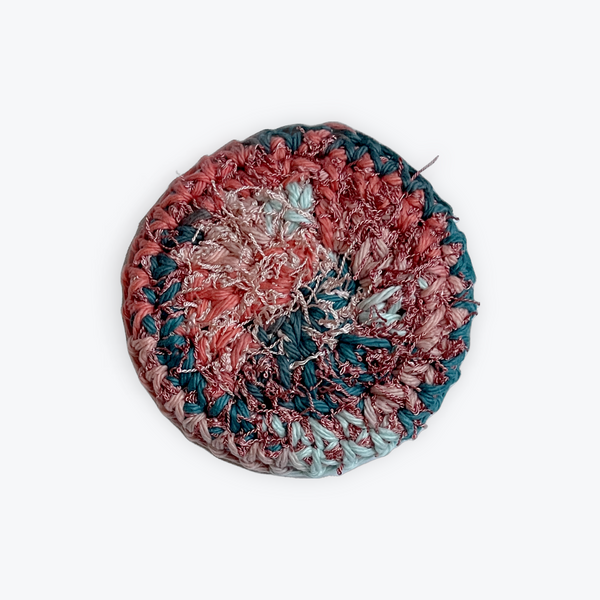 Coral Sea Round Dish Scrubbies