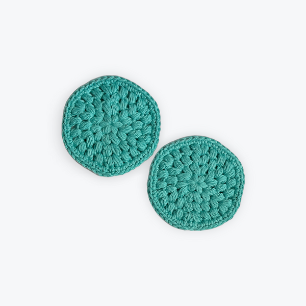 Aqua Round Coasters