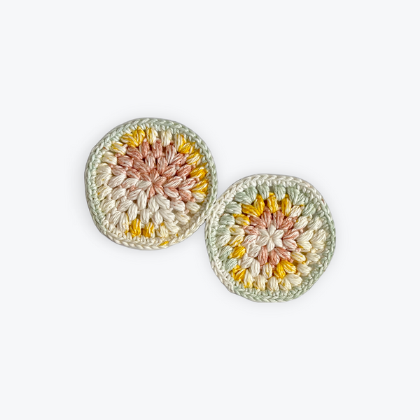 Sunlit Seafoam Round Coasters