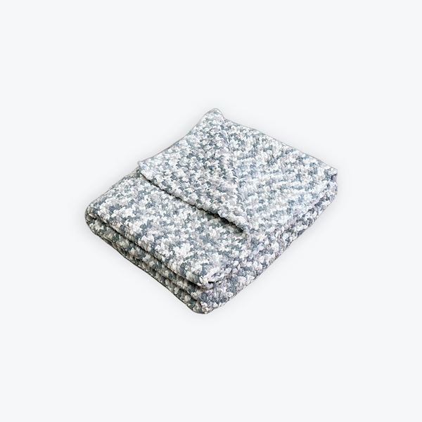 Weathered Wood Cozy Crochet Blanket