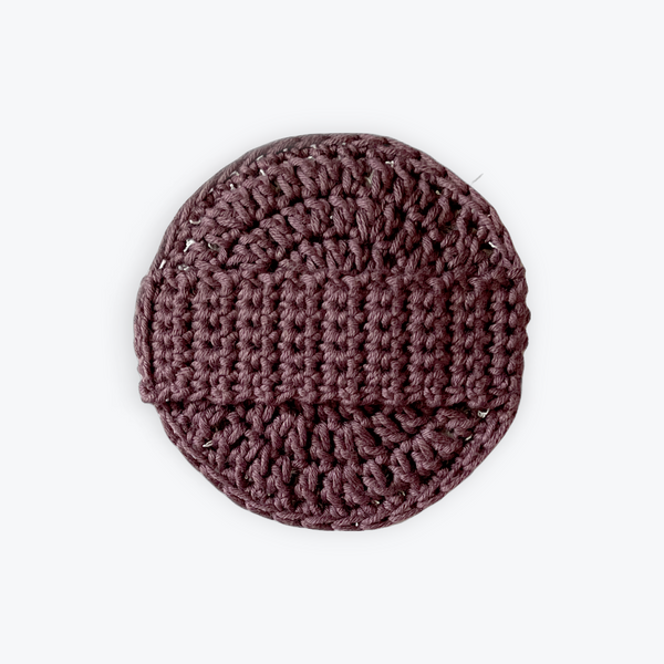 Plum Exfoliating Bath Sponge