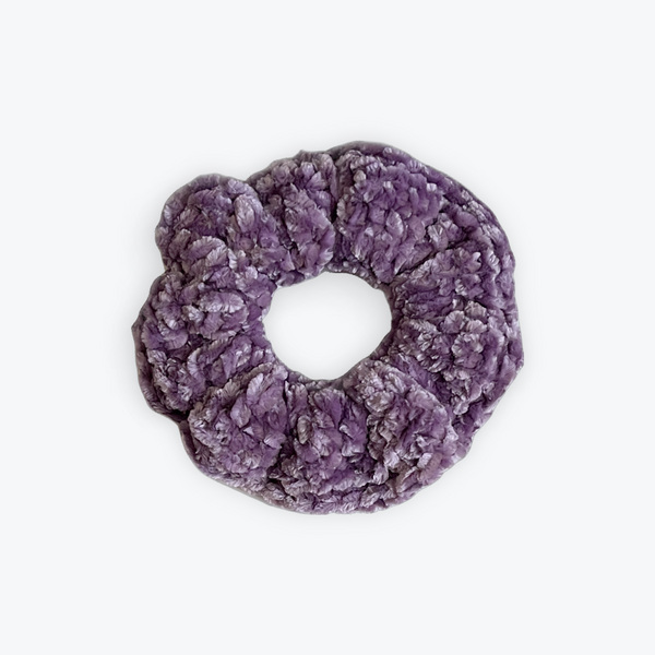 Orchid Velvet Scrunchy