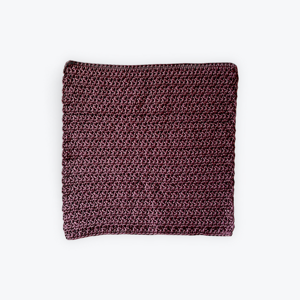 Plum Facial Washcloth