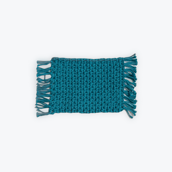 Deep Teal Mug Rugs