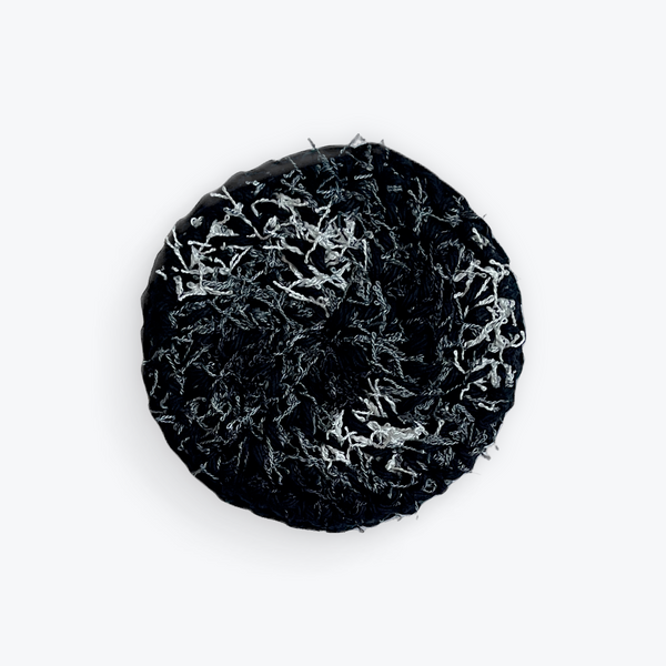 Black Marble Round Dish Scrubbies