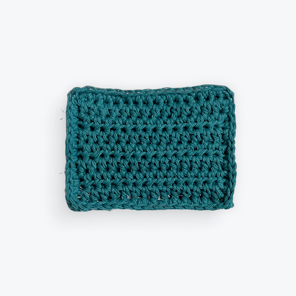 Cool Mint Teal Rectangle Dish Scrubbies