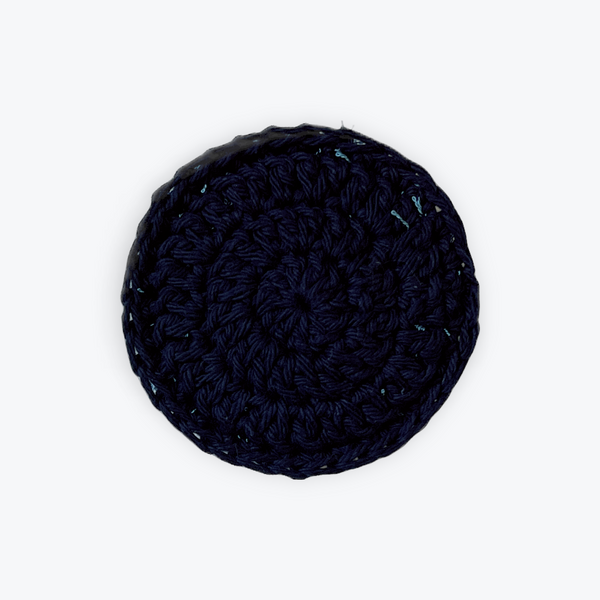 Bright Navy Round Dish Scrubbies