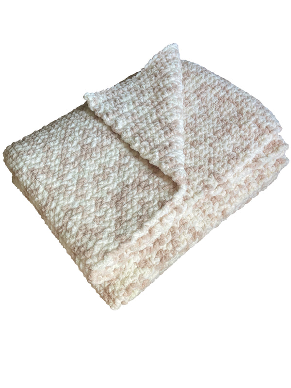 Beach Foam Cozy Crochet Blanket