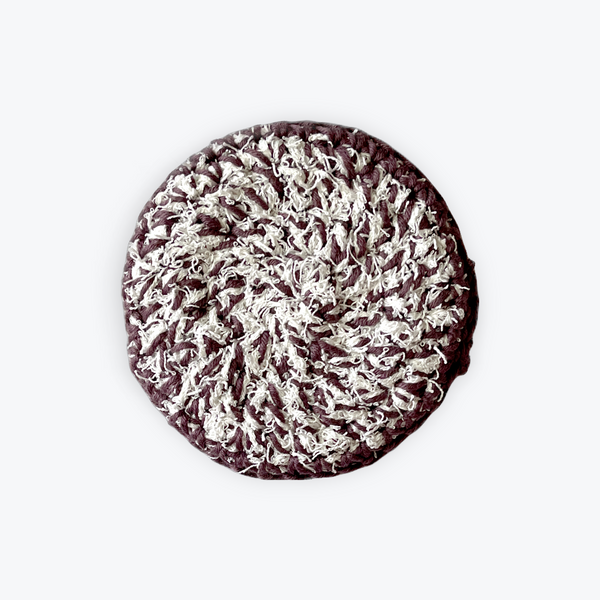 Plum Exfoliating Bath Sponge