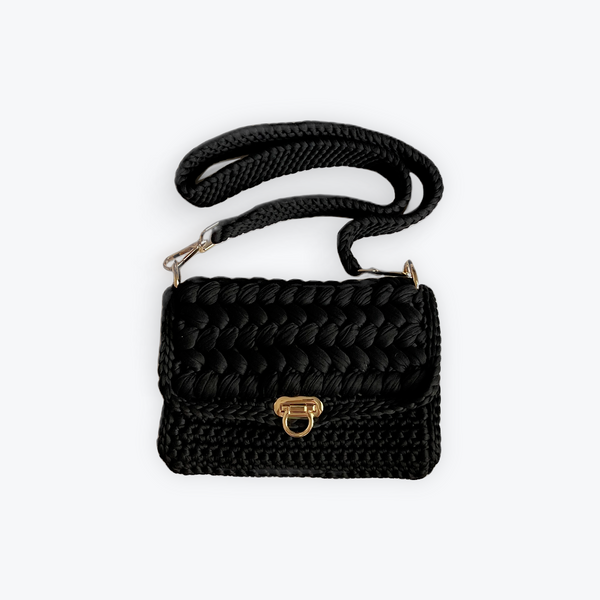 Black With Gold Purse