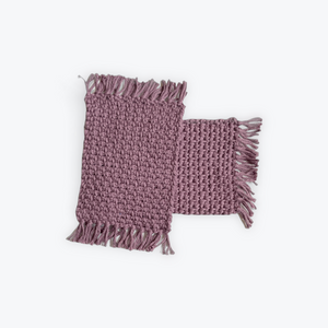 French Lilac Mug Rugs