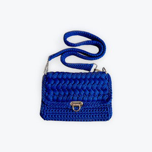 Sapphire With Silver Purse