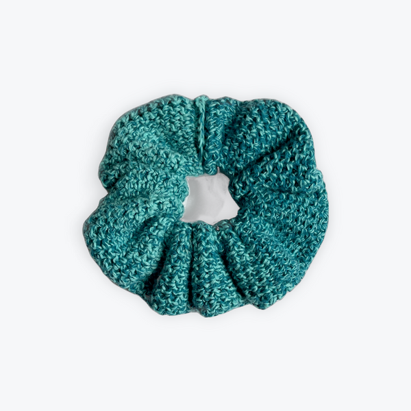 Teal Of Fortune: Variation 2 Scrunchy
