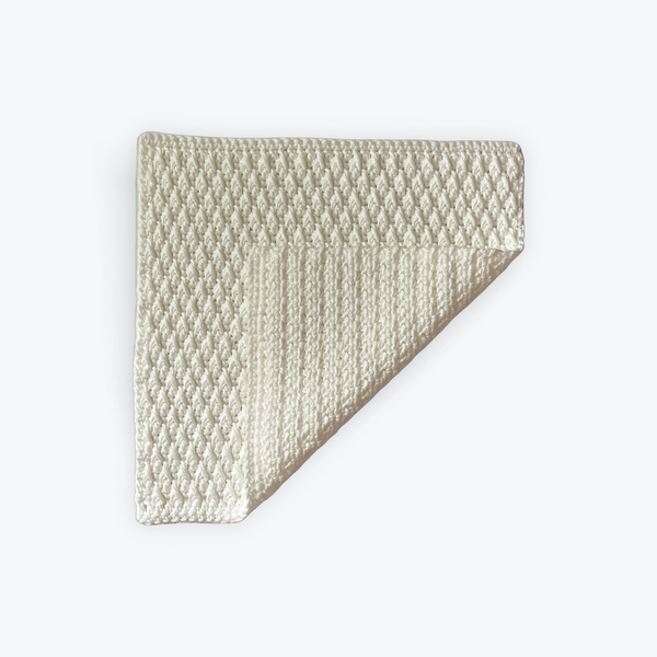 White Facial Washcloth