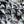 Gray Splash Chunky Crochet Blanket