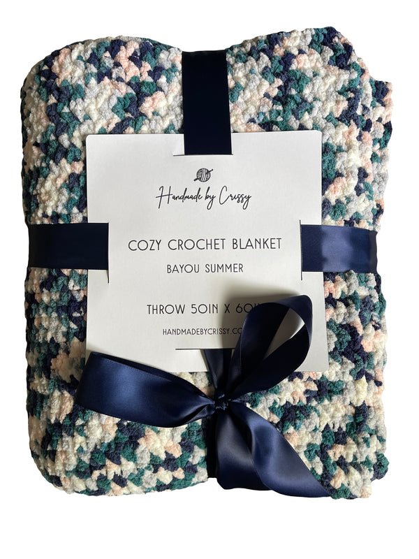 Bayou Summer Cozy Crochet Blanket