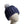 Navy With Wolf Pom Beanie