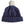 Navy With White Pom Beanie
