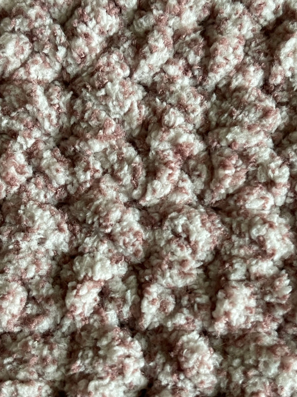 Clay Brick Cozy Crochet Blanket