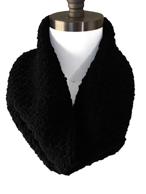 Black Trinity Cowl Scarf